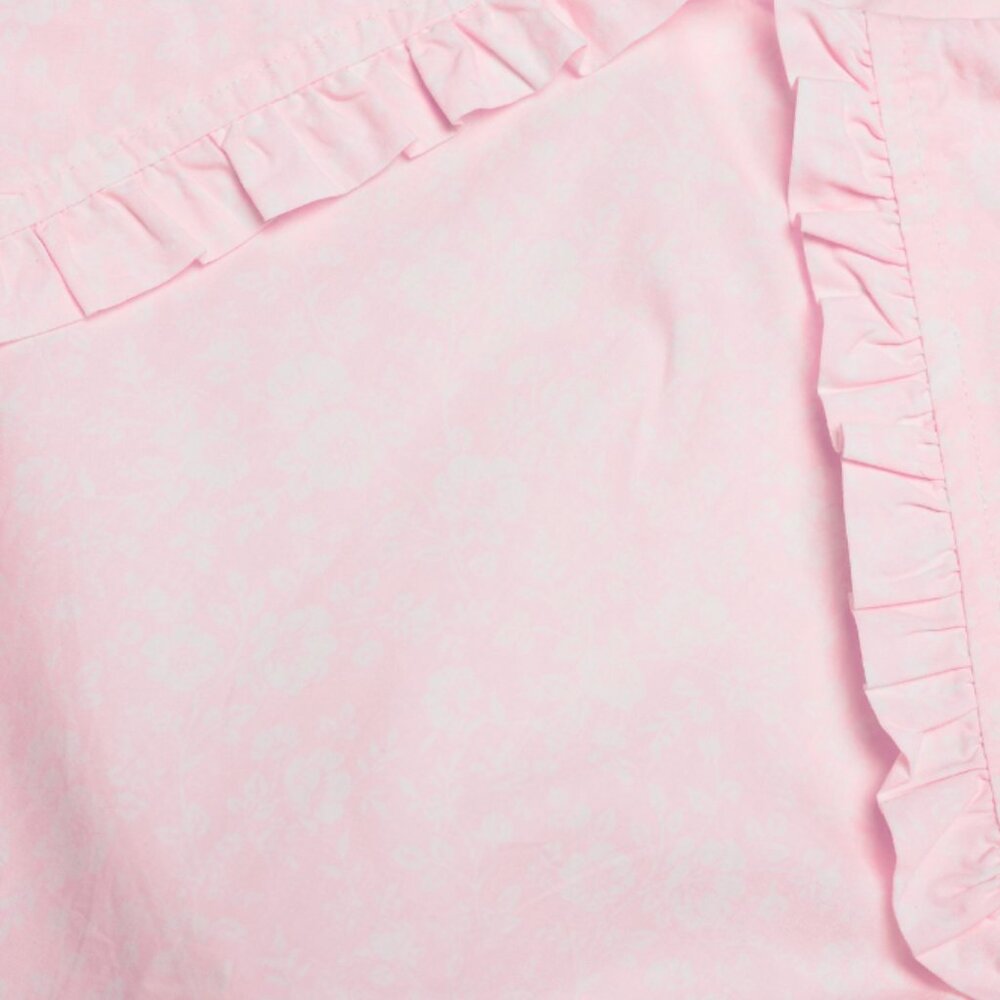 Ganni Pink Poplin Short Dress - Picture 6 of 6